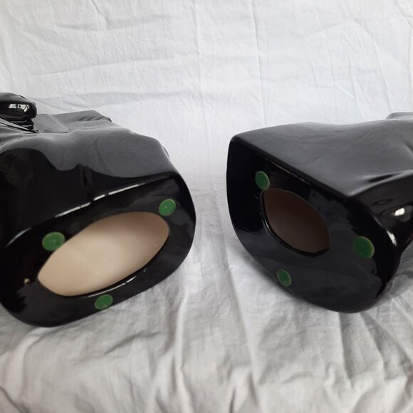 Vintage 80s Lindsey B Balkweill Style Ceramic Man Woman Memphis Style Figurines - Picture 12 of 12